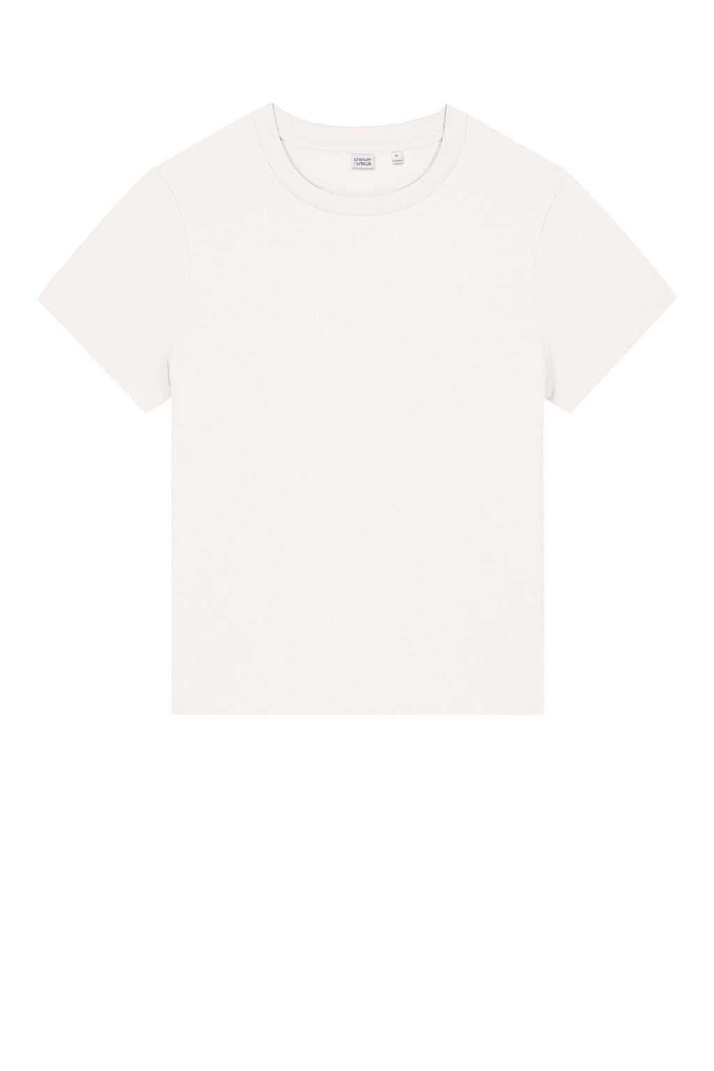 Stanley Stella SXW002 Womens Muser Short Sleeve Crewneck T-Shirt Off White Flat Front