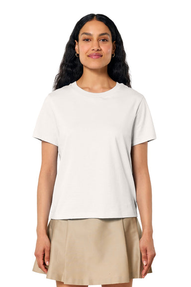 Stanley Stella SXW002 Womens Muser Short Sleeve Crewneck T-Shirt Off White Model Front