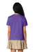 Stanley Stella SXW002 Womens Muser Short Sleeve Crewneck T-Shirt Purple Love Model Back