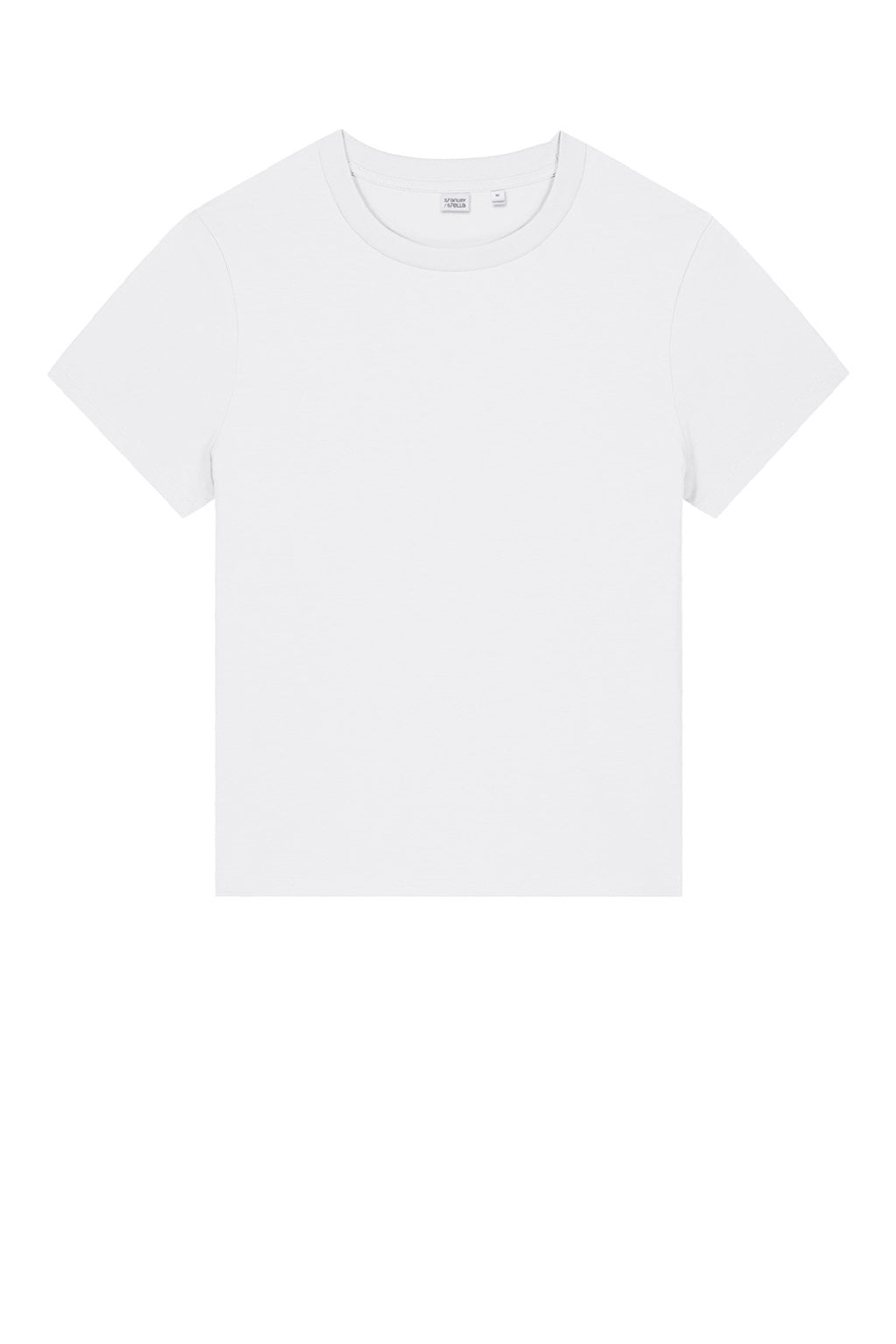 Stanley Stella SXW002 Womens Muser Short Sleeve Crewneck T-Shirt White Flat Front