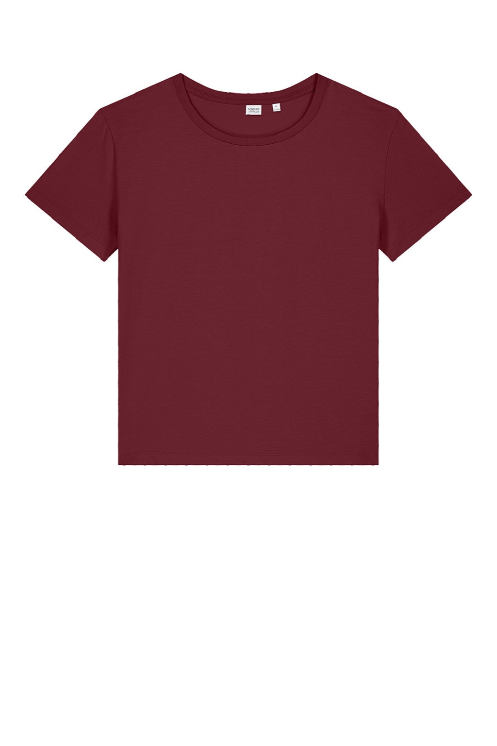 Stanley Stella SXW008 Womens Serena Short Sleeve Scoop Neck T-Shirt Burgundy Flat Front
