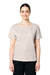 Stanley Stella SXW008 Womens Serena Short Sleeve Scoop Neck T-Shirt Heather Eco Model Front