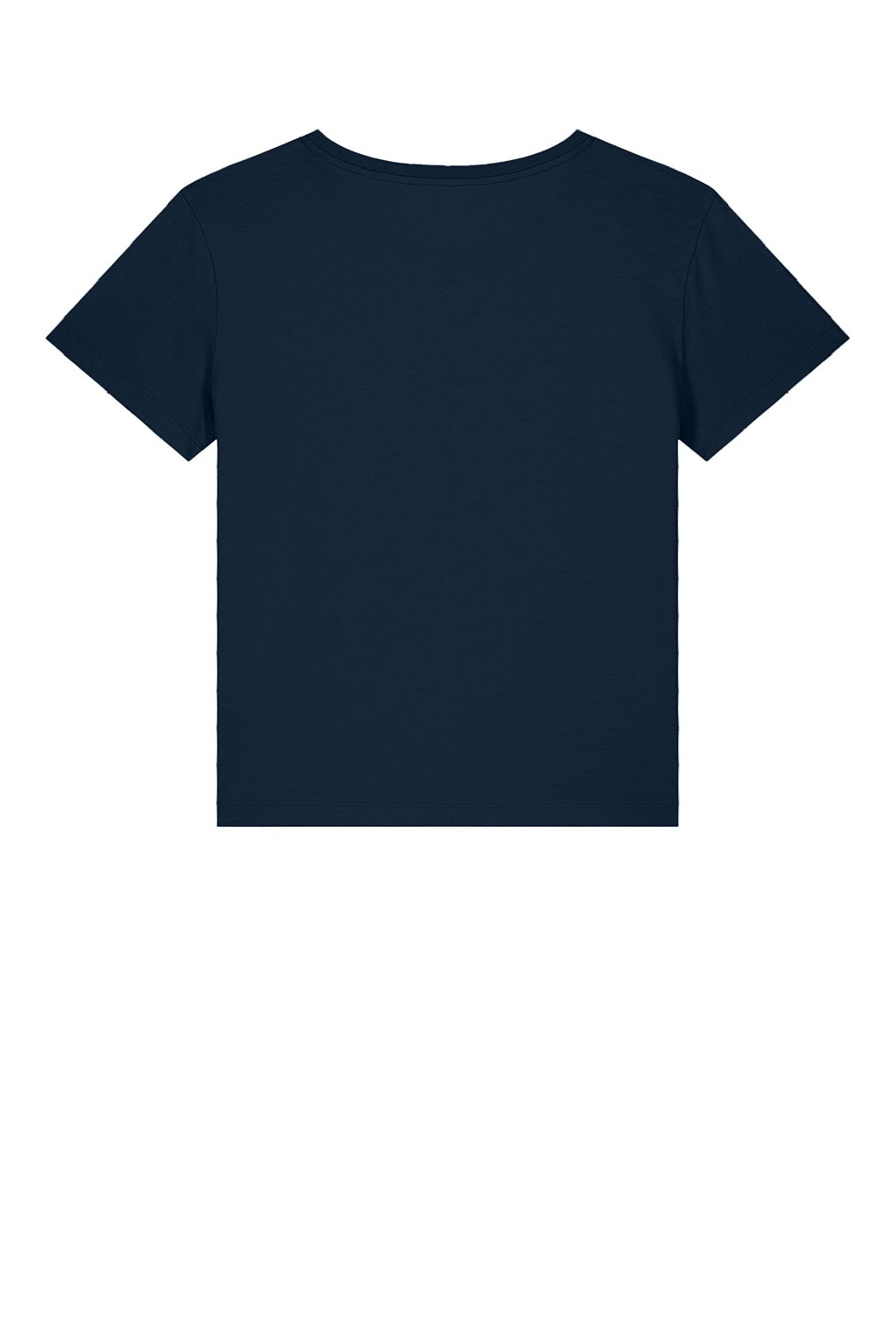 Stanley Stella SXW008 Womens Serena Short Sleeve Scoop Neck T-Shirt French Navy Blue Flat Back