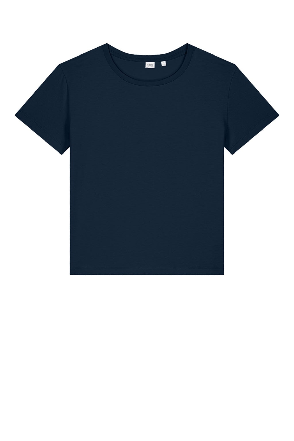 Stanley Stella SXW008 Womens Serena Short Sleeve Scoop Neck T-Shirt French Navy Blue Flat Front