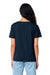 Stanley Stella SXW008 Womens Serena Short Sleeve Scoop Neck T-Shirt French Navy Blue Model Back