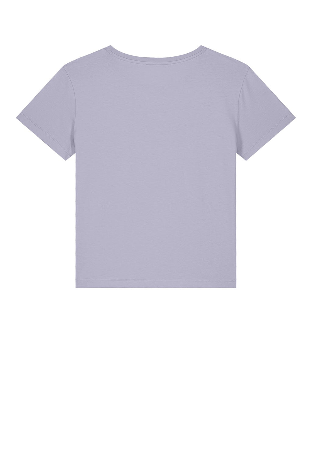 Stanley Stella SXW008 Womens Serena Short Sleeve Scoop Neck T-Shirt Lavender Purple Flat Back