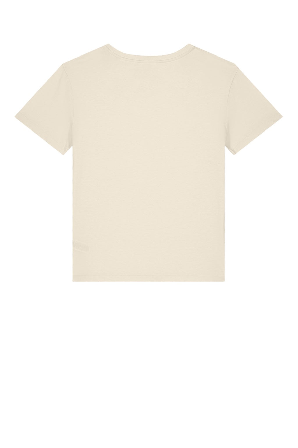 Stanley Stella SXW008 Womens Serena Short Sleeve Scoop Neck T-Shirt Natural Raw Flat Back