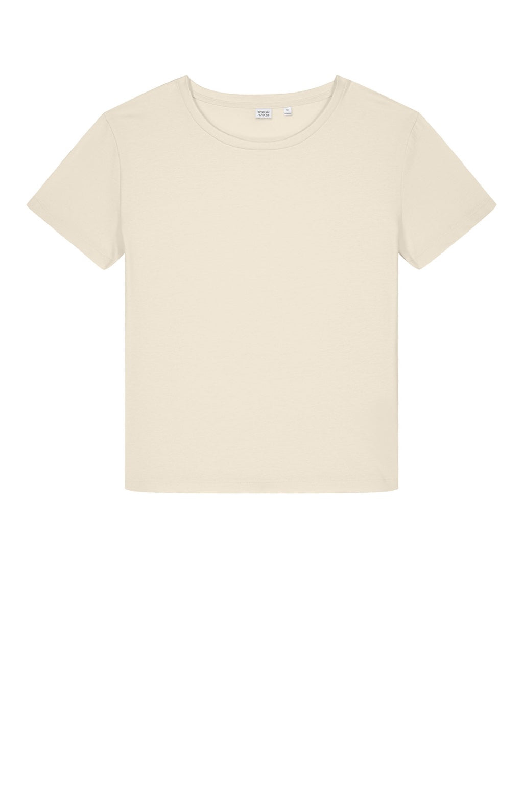 Stanley Stella SXW008 Womens Serena Short Sleeve Scoop Neck T-Shirt Natural Raw Flat Front