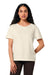 Stanley Stella SXW008 Womens Serena Short Sleeve Scoop Neck T-Shirt Natural Raw Model Front