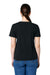 Stanley Stella SXW032 Womens Isla Short Sleeve V-Neck T-Shirt Black Model Back
