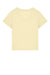 Stanley Stella SXW032 Womens Isla Short Sleeve V-Neck T-Shirt Butter Yellow Flat Back