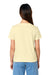 Stanley Stella SXW032 Womens Isla Short Sleeve V-Neck T-Shirt Butter Yellow Model Back