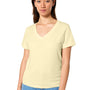 Stanley Stella Womens Isla Short Sleeve V-Neck T-Shirt - Butter Yellow