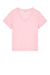 Stanley Stella SXW032 Womens Isla Short Sleeve V-Neck T-Shirt Cotton Pink Flat Front