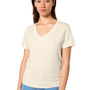 Stanley Stella Womens Isla Short Sleeve V-Neck T-Shirt - Natural Raw