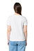 Stanley Stella SXW032 Womens Isla Short Sleeve V-Neck T-Shirt White Model Back