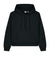 Stanley Stella SXW035 Womens Nora Hooded Sweatshirt Hoodie Black Flat Front