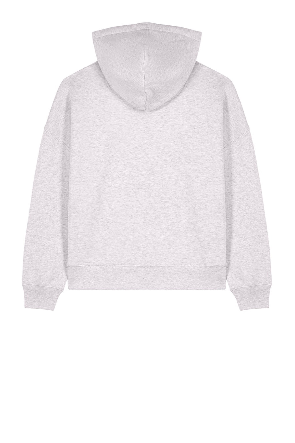 Stanley Stella SXW035 Womens Nora Hooded Sweatshirt Hoodie Heather Cool Grey Flat Back