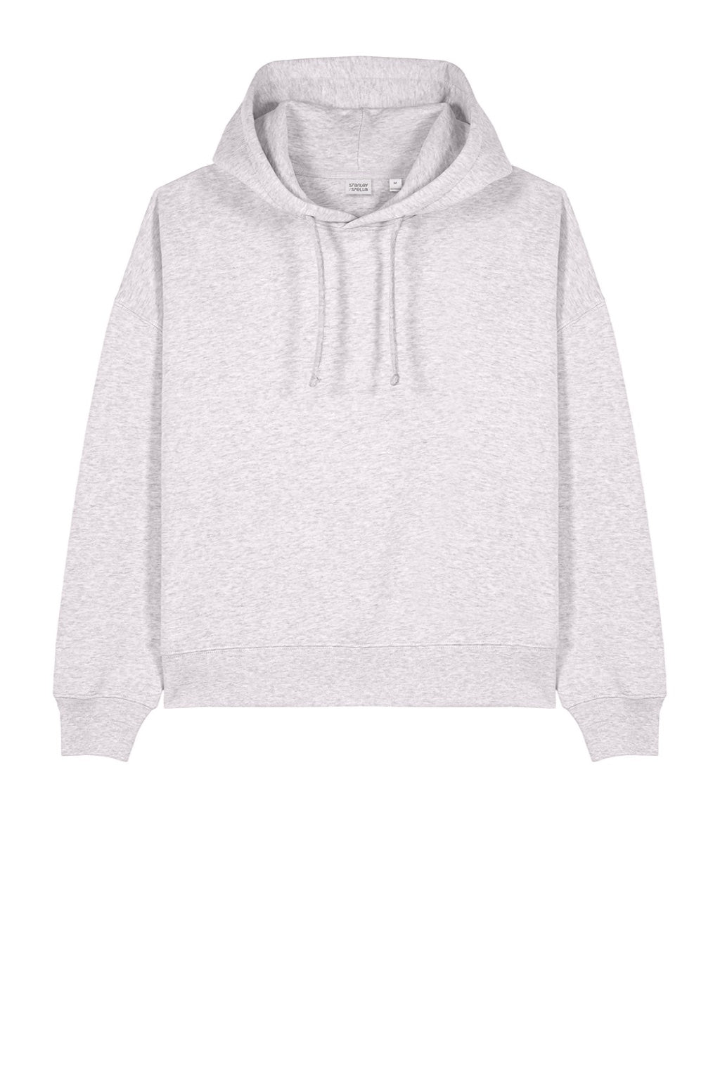 Stanley Stella SXW035 Womens Nora Hooded Sweatshirt Hoodie Heather Cool Grey Flat Front