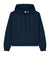 Stanley Stella SXW035 Womens Nora Hooded Sweatshirt Hoodie French Navy Blue Flat Front