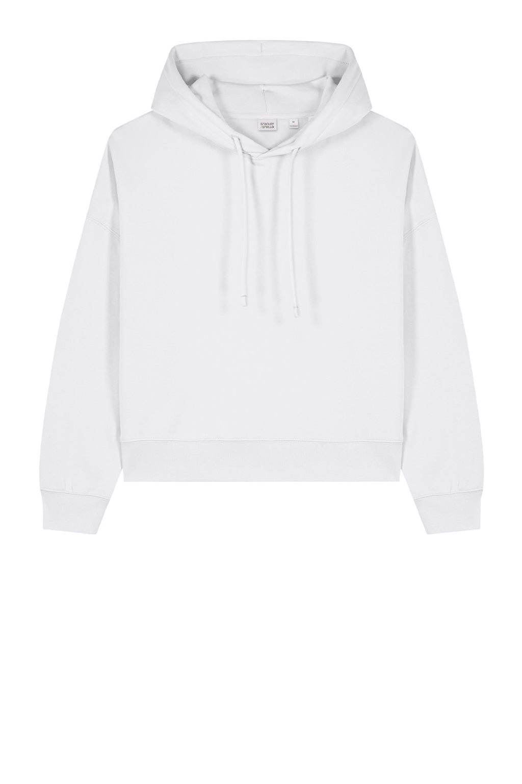 Stanley Stella SXW035 Womens Nora Hooded Sweatshirt Hoodie White Flat Front