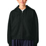 Stanley Stella Womens Ida Full Zip Hooded Sweatshirt Hoodie w/ Pockets - Black