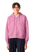 Stanley Stella SXW037 Womens Ida Full Zip Hooded Sweatshirt Hoodie w/ Pockets Bubble Pink Model Front