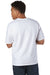 Champion T105 Mens Heritage Short Sleeve Crewneck T-Shirt White Model Back