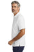 Tommy Bahama T223508TB Mens 5 O Clock Short Sleeve Polo Shirt Bright White Model Side
