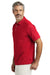 Tommy Bahama T223508TB Mens 5 O Clock Short Sleeve Polo Shirt Poinsettia Red Model Side