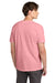 Champion T425 Mens Short Sleeve Crewneck T-Shirt Candy Pink Model Back