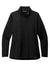 TravisMathew TM1LD001 Womens Coveside Wrinkle Resistant Full Zip Jacket Black Flat Front
