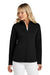 TravisMathew TM1LD001 Womens Coveside Wrinkle Resistant Full Zip Jacket Black Model Front