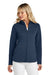TravisMathew TM1LD001 Womens Coveside Wrinkle Resistant Full Zip Jacket Night Blue Model Front