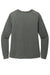 TravisMathew TM1LD003 Womens Long Weekend Crewneck Sweatshirt Heather Dark Grey Flat Back