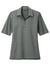 TravisMathew TM1LD004 Womens Sunsetters Wrinkle Resistant Short Sleeve Polo Shirt Heather Black Flat Front