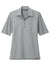 TravisMathew TM1LD004 Womens Sunsetters Wrinkle Resistant Short Sleeve Polo Shirt Heather Grey Flat Front