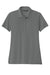 TravisMathew TM1LD005 Womens Sunnyvale Wrinkle Resistant Short Sleeve Polo Shirt Heather Dark Grey Flat Front