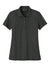 TravisMathew TM1LD005 Womens Sunnyvale Wrinkle Resistant Short Sleeve Polo Shirt Heather Black Flat Front