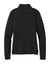 TravisMathew TM1LD007 Womens Coveside Wrinkle Resistant 1/4 Zip Sweatshirt Black Flat Back