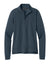 TravisMathew TM1LD007 Womens Coveside Wrinkle Resistant 1/4 Zip Sweatshirt Blue Nights Flat Front