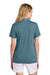 TravisMathew TM1LF071 Womens Glenview Wrinkle Resistant Short Sleeve Polo Shirt Stellar Blue Model Back