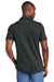 TravisMathew TM1MAA369 Mens Sunnyvale Wrinkle Resistant Short Sleeve Polo Shirt Heather Black Model Back