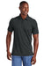 TravisMathew TM1MAA369 Mens Sunnyvale Wrinkle Resistant Short Sleeve Polo Shirt Heather Black Model Front