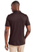 TravisMathew TM1MAA369 Mens Sunnyvale Wrinkle Resistant Short Sleeve Polo Shirt Heather Oxblood Model Back