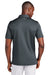 TravisMathew TM1MAA370 Mens Cabana Wrinkle Resistant Short Sleeve Polo Shirt Stormy Grey Model Back