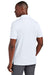 TravisMathew TM1MAA370 Mens Cabana Wrinkle Resistant Short Sleeve Polo Shirt White Model Back