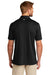 TravisMathew TM1MU410 Mens Coto Performance Moisture Wicking Short Sleeve Polo Shirt Black Model Back