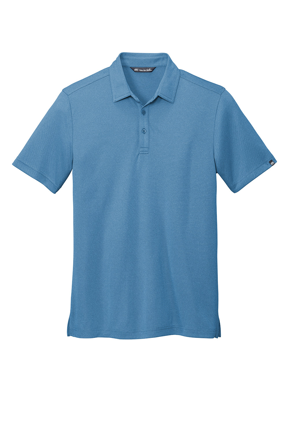TravisMathew TM1MU410 Mens Coto Performance Moisture Wicking Short Sleeve Polo Shirt Federal Blue Flat Front