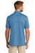 TravisMathew TM1MU410 Mens Coto Performance Moisture Wicking Short Sleeve Polo Shirt Federal Blue Model Back